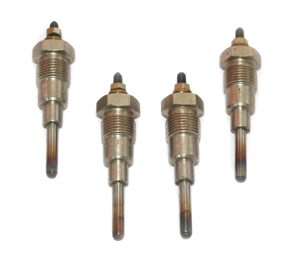 4x Glow Plug For Mahindra CJ340DP CJ540DP CL 340DP Classic Marksman MM540