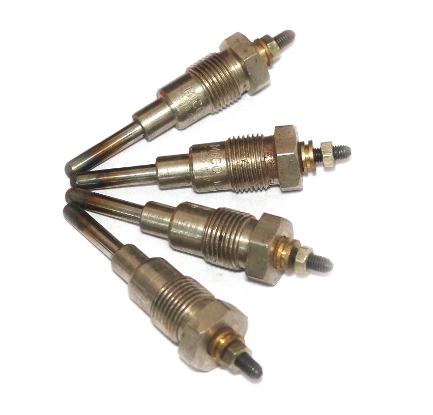 4x Glow Plug For Mahindra CJ340DP CJ540DP CL 340DP Classic Marksman MM540