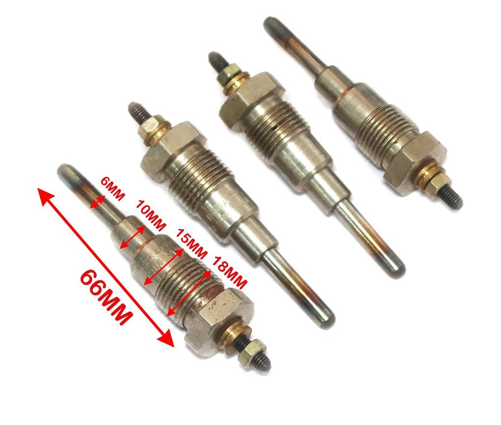 4x Glow Plug For Mahindra CJ340DP CJ540DP CL 340DP Classic Marksman MM540