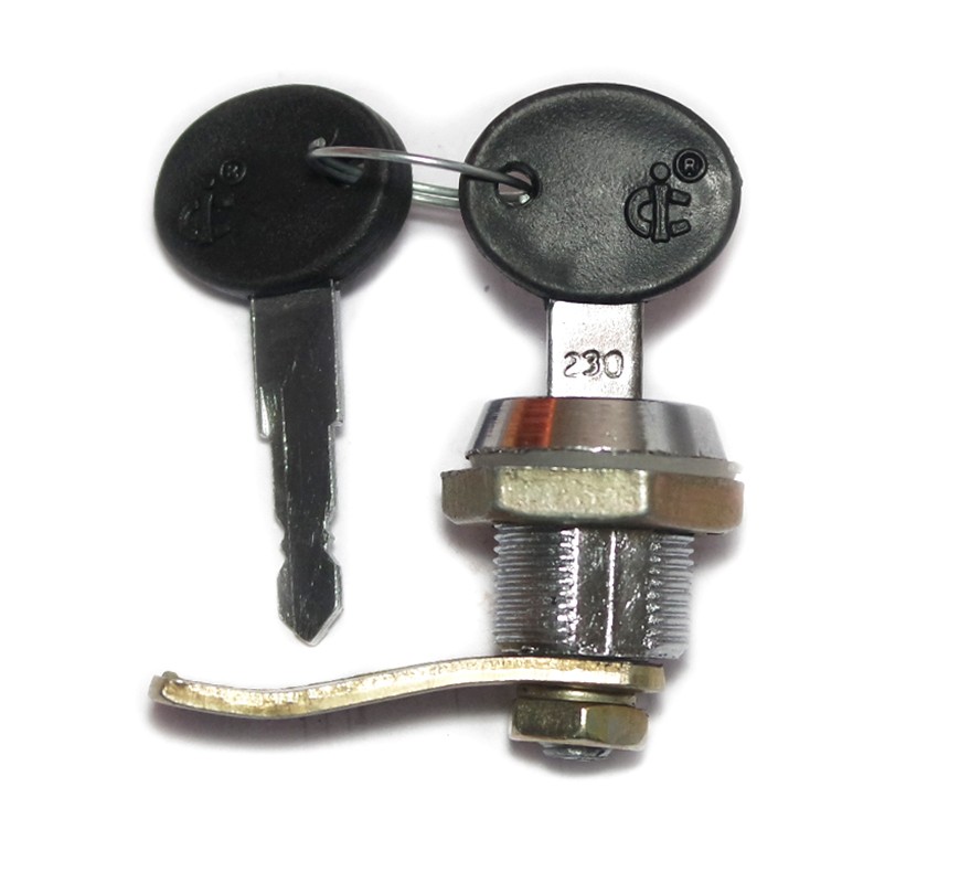 Glove Box Tool Box Key Lock With Long Strip For Willys & Mahindra Jeeps