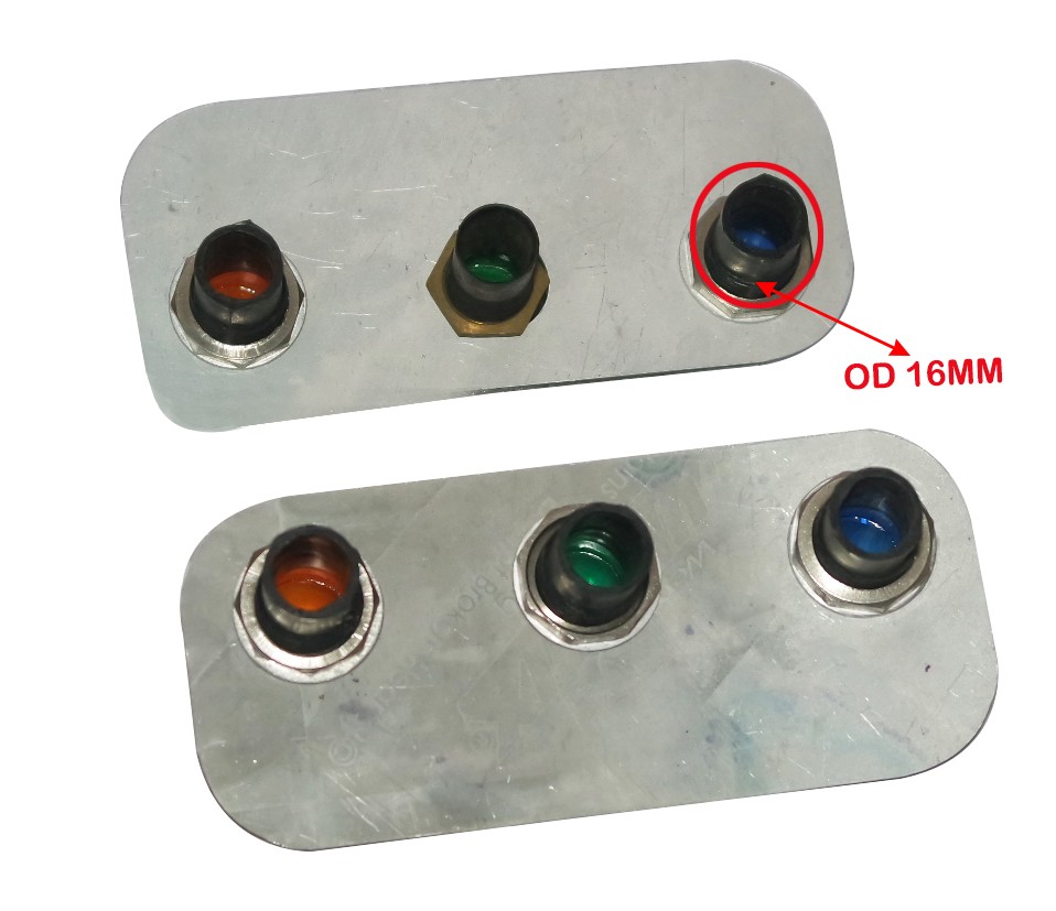 Dash Board Light Set & Plate Indicator Decal For Mahindra Jeeps