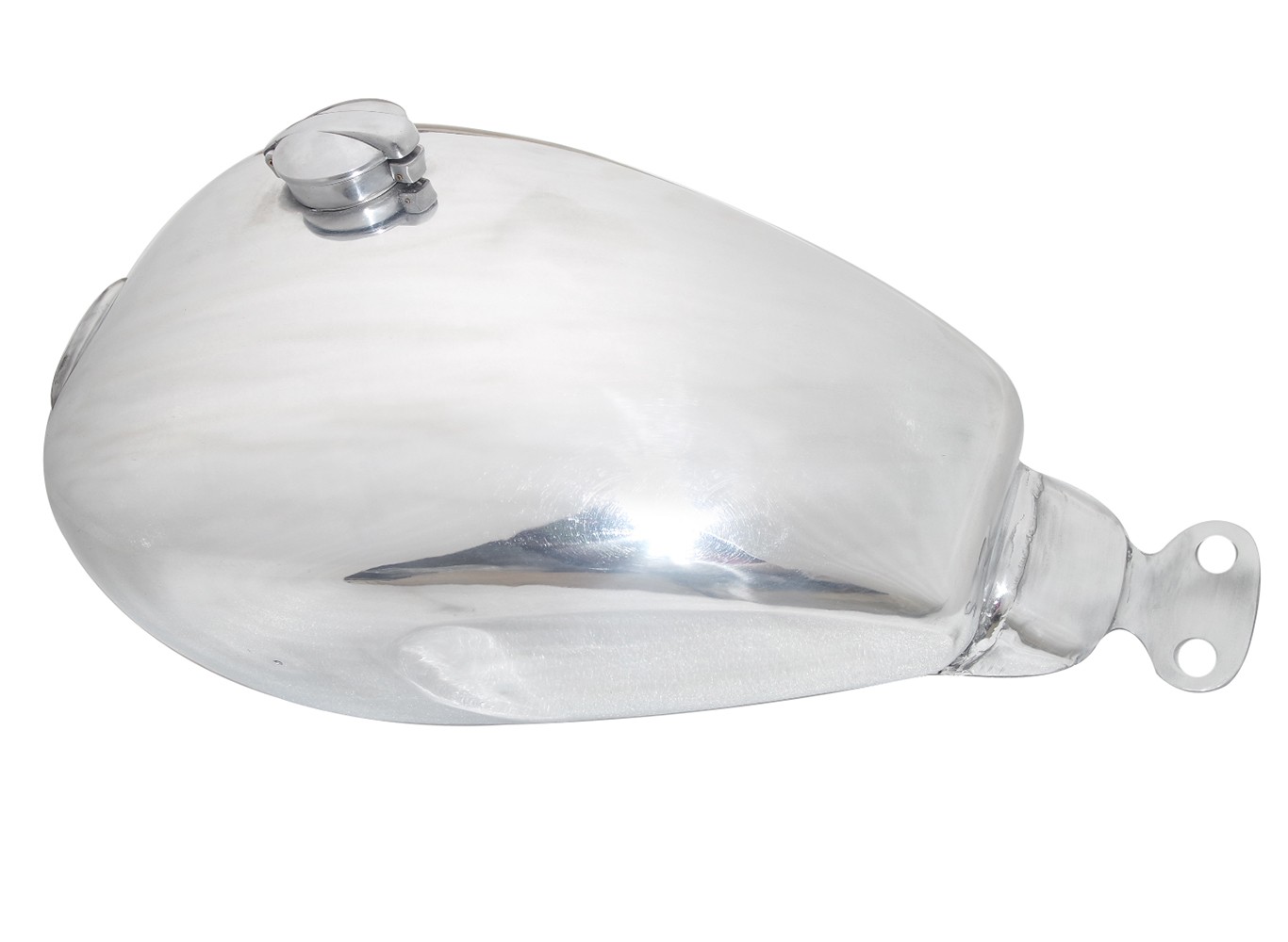 For Triumph Bonneville T100 2001-2008 Gas Petrol Fuel Tank With Cap Chrome