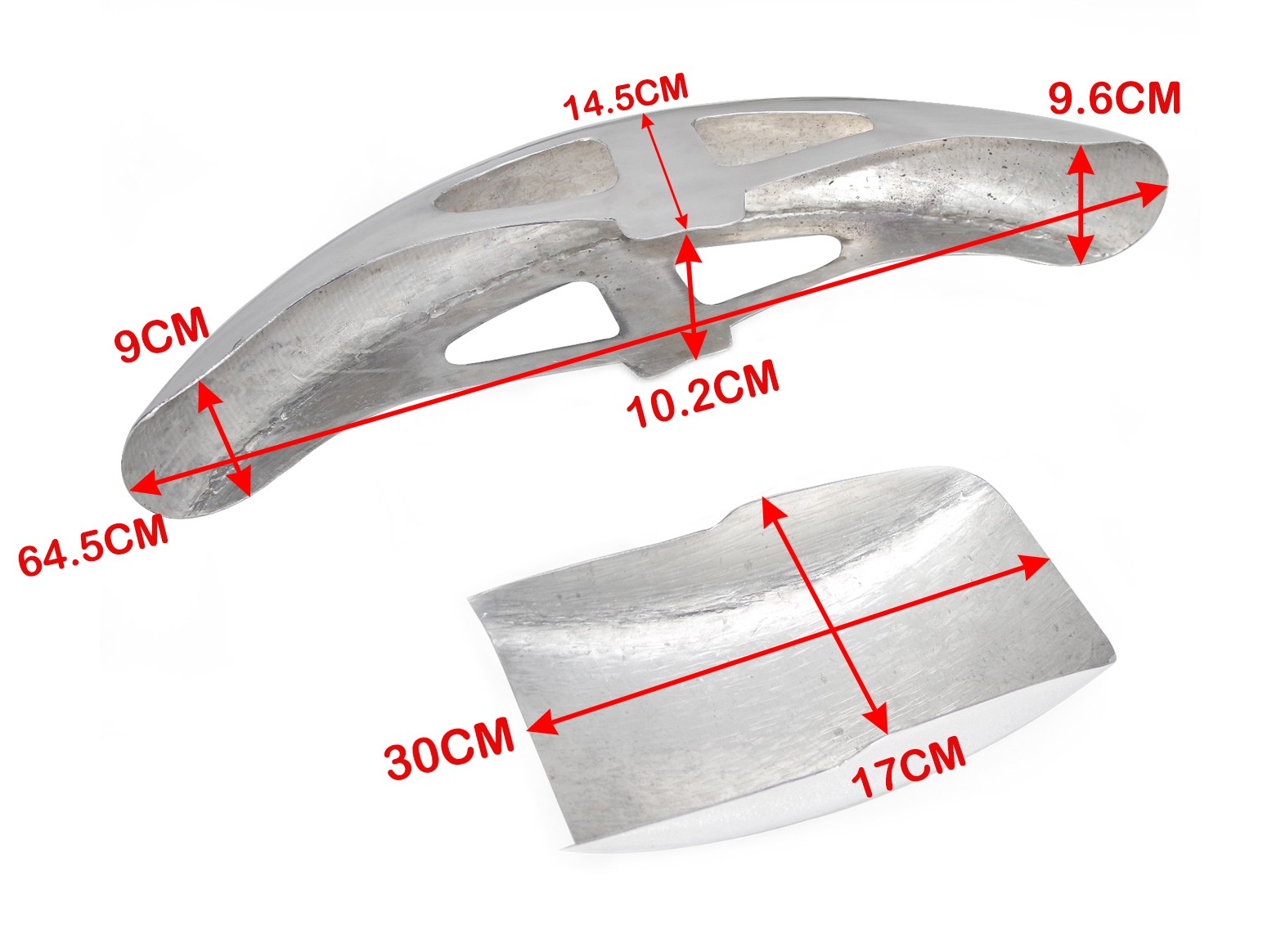 Aluminium Front & Rear Mudguard Fender Set For Yamaha TZ RD250 RD350 TD