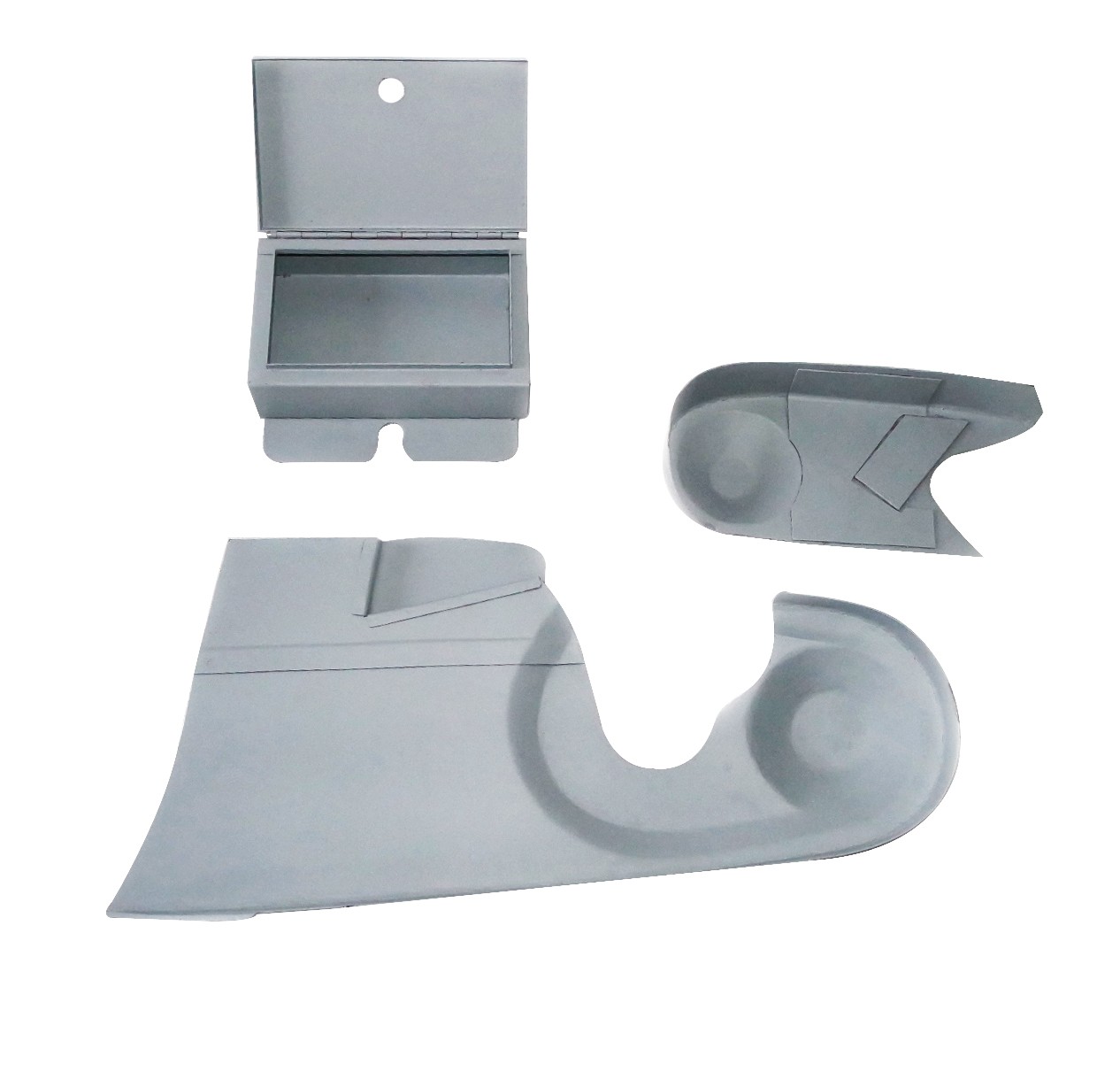 Chain Guard & Generator Belt Cover + Tool Box For Indian Chief Civilian Plunger