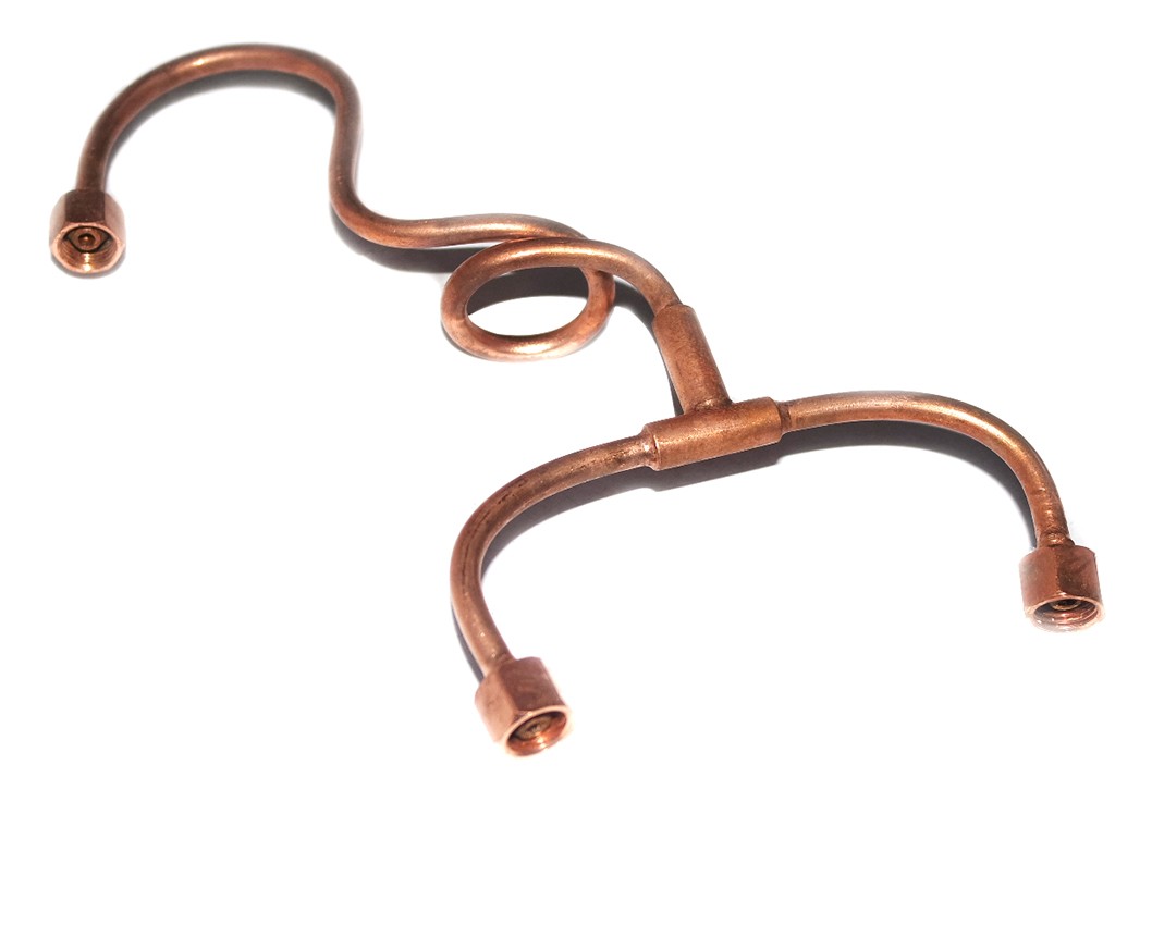 Gas Fuel Line Petrol Pipe Copper For BSA M20 M21 M33 B31 B32 B33 B34 66-8195