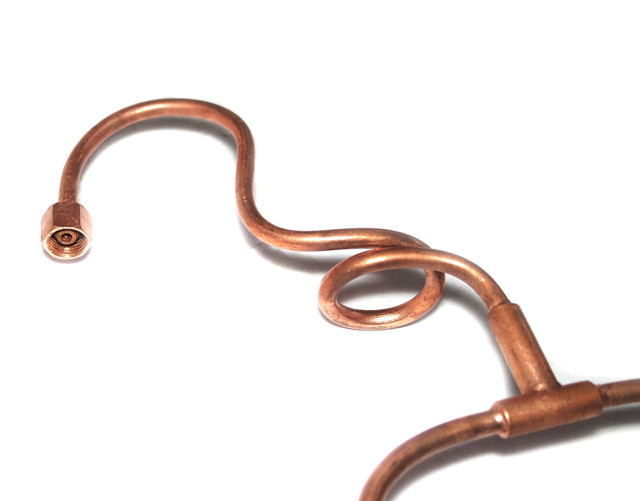 Gas Fuel Line Petrol Pipe Copper For BSA M20 M21 M33 B31 B32 B33 B34 66-8195