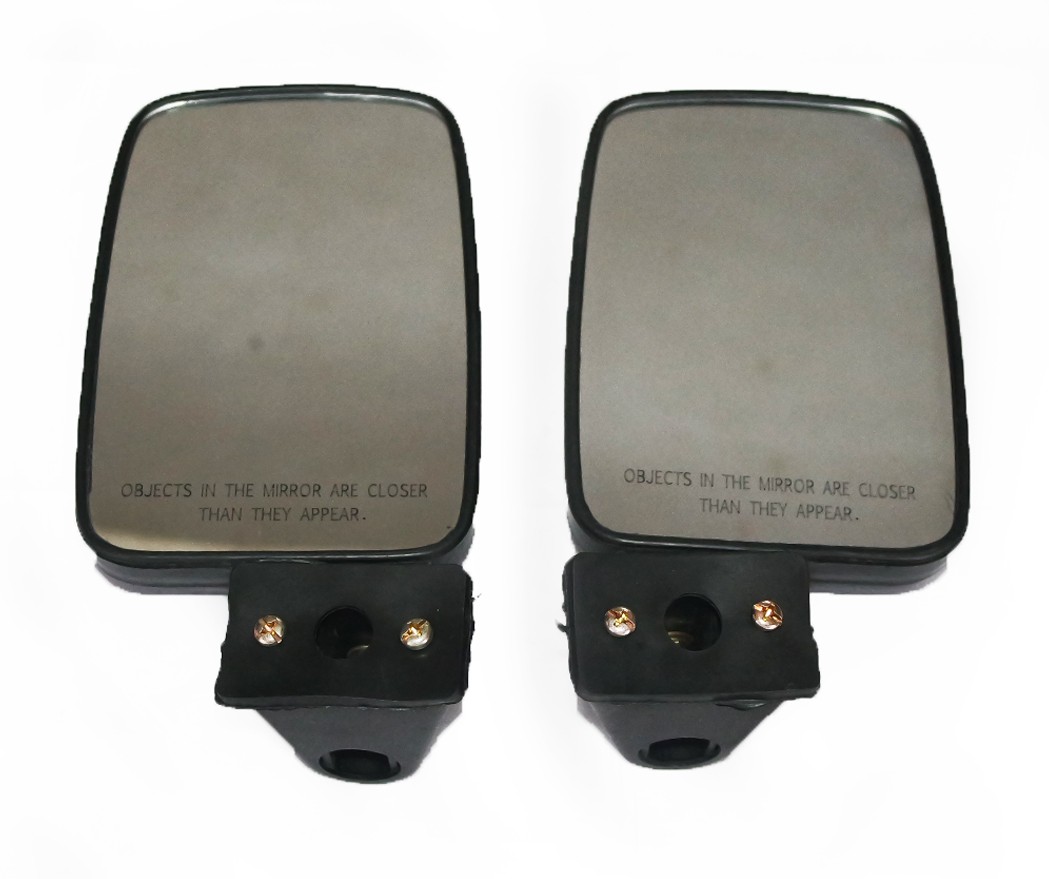 Exterior Side Mirror Set For Mahindra Bolero T-2 & Suzuki Samurai SJ410 SJ413