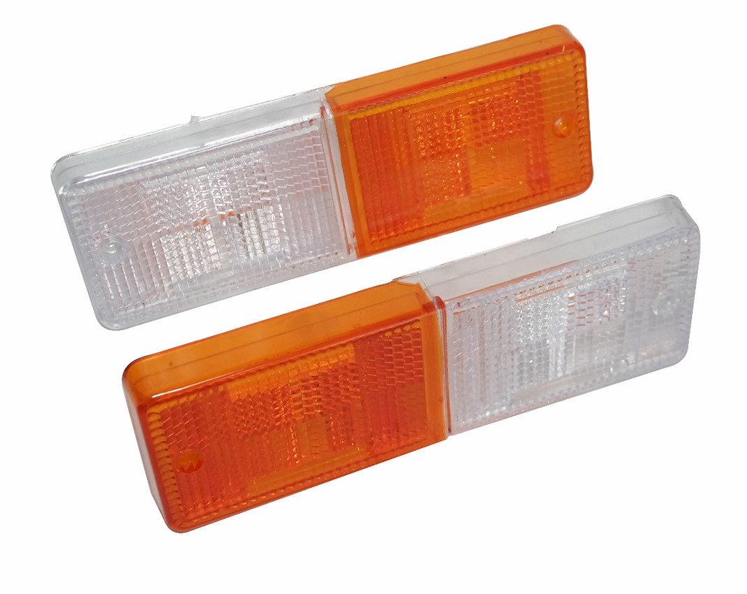 Front Indicator Light Lens Set For Mahindra Jeeps MM540