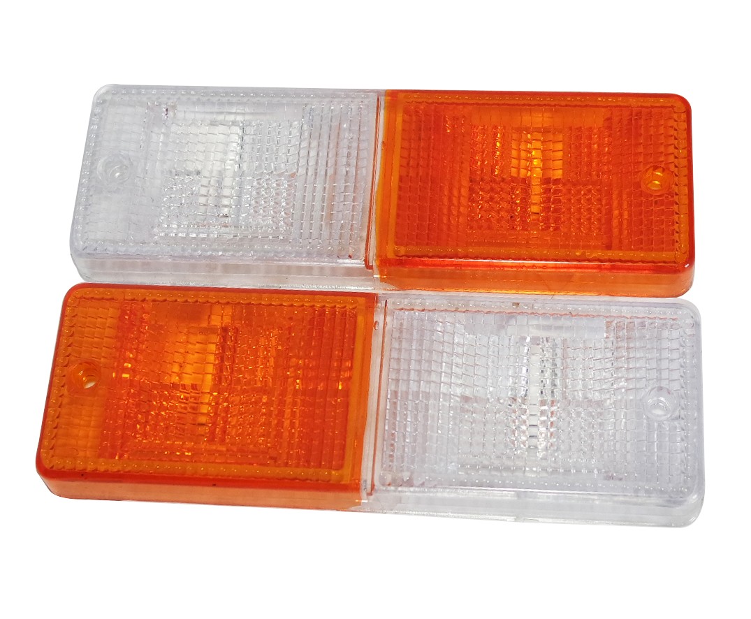 Front Indicator Light Lens Set For Mahindra Jeeps MM540