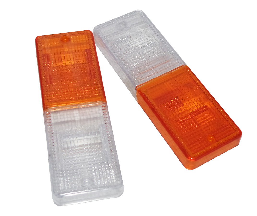 Front Indicator Light Lens Set For Mahindra Jeeps MM540
