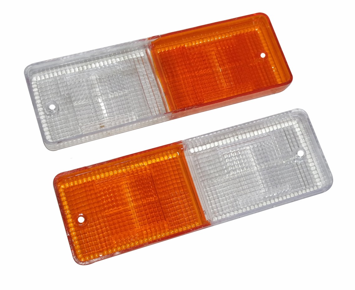 Front Indicator Light Lens Set For Mahindra Jeeps MM540