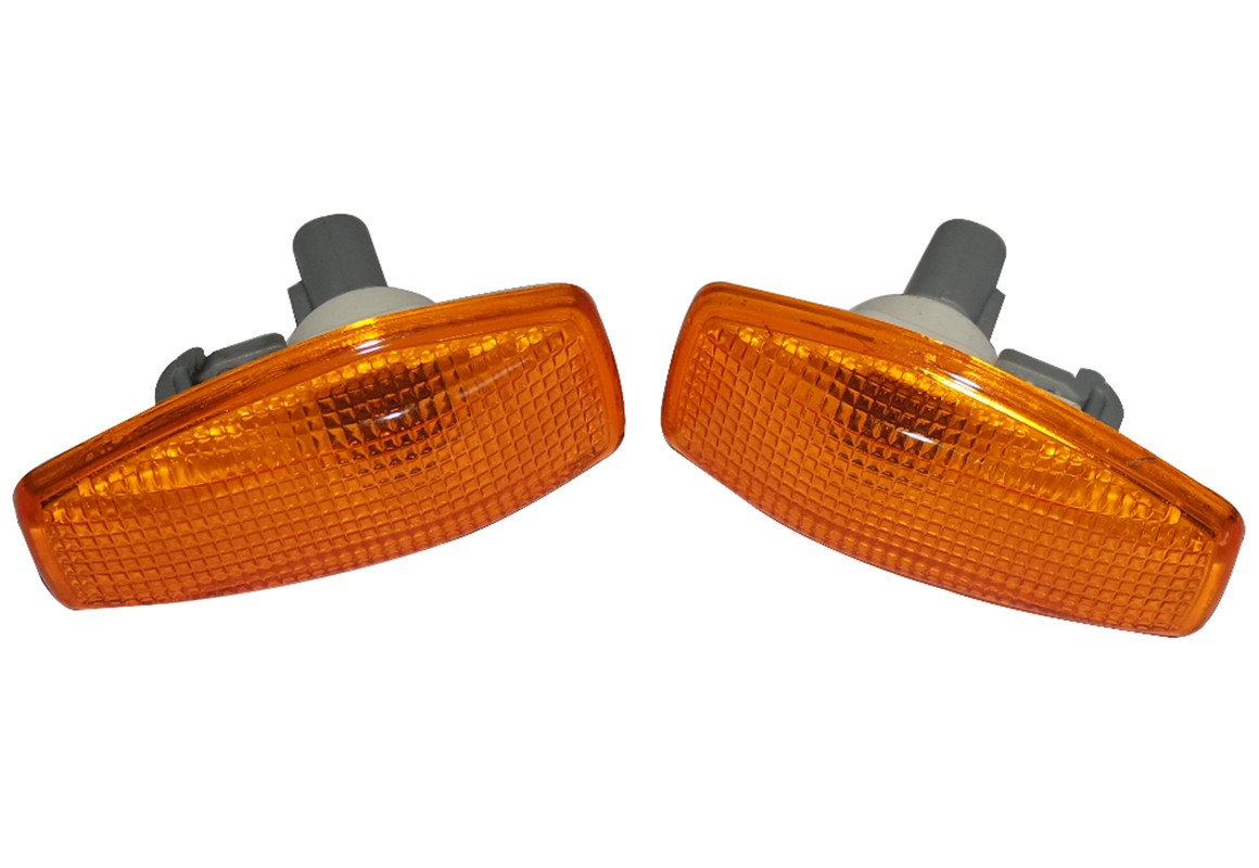 Turn Signal Side Indicator Lamp Light Set Amber Fits For Hyundai i10