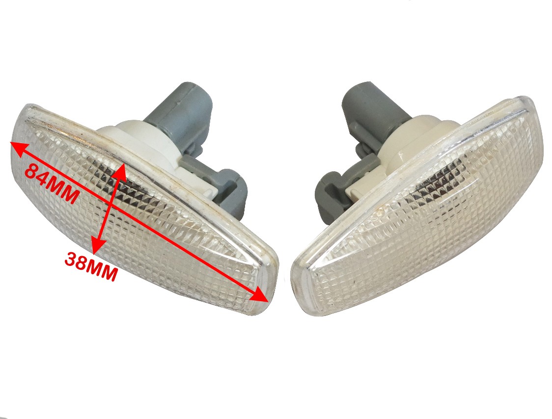 Turn Signal Side Indicator Lamp Light Set Clear Fits For Hyundai i10