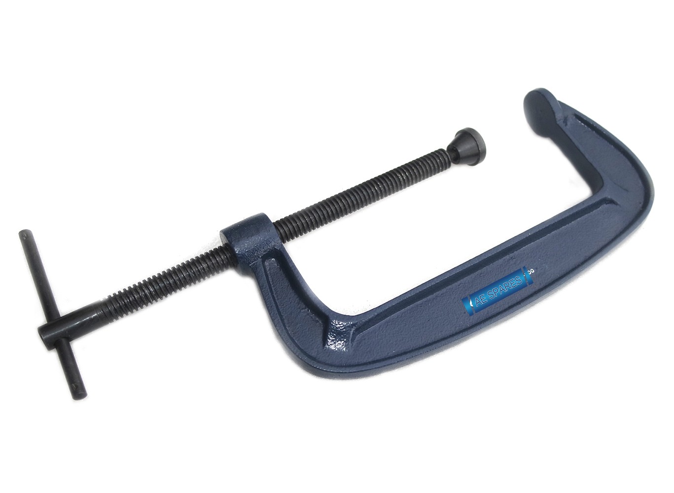 8-Inch C-Clamp | Heavy Duty | Ductile Cast Iron | Black Oxide Finish |35803