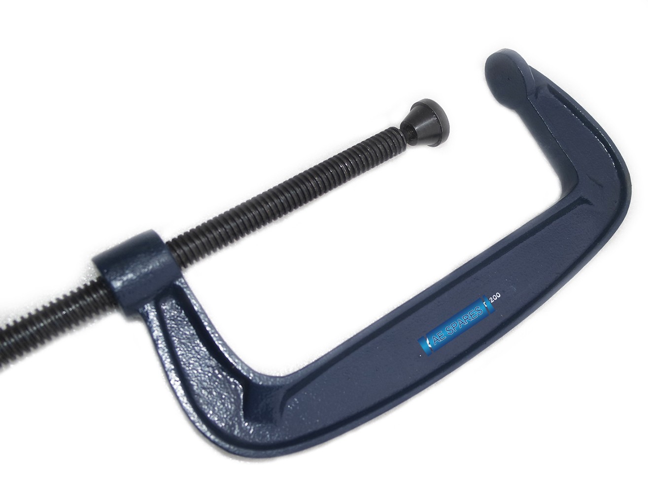 8-Inch C-Clamp | Heavy Duty | Ductile Cast Iron | Black Oxide Finish |35803