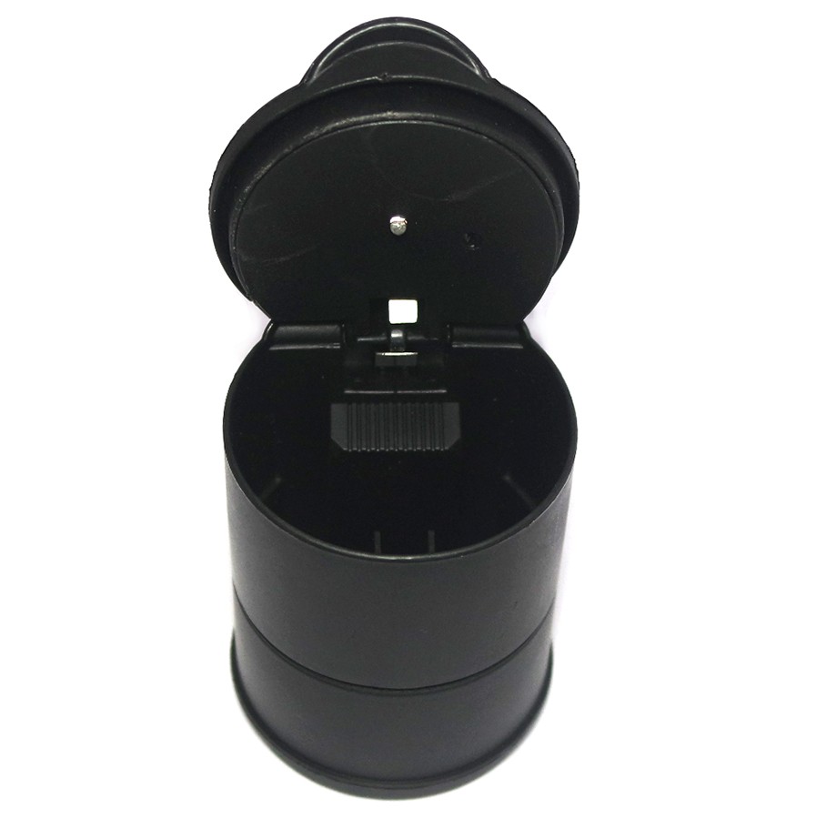 Portable Car Ashtray Blue LED Light Smokeless Ashtray Cigarette Holder Cup