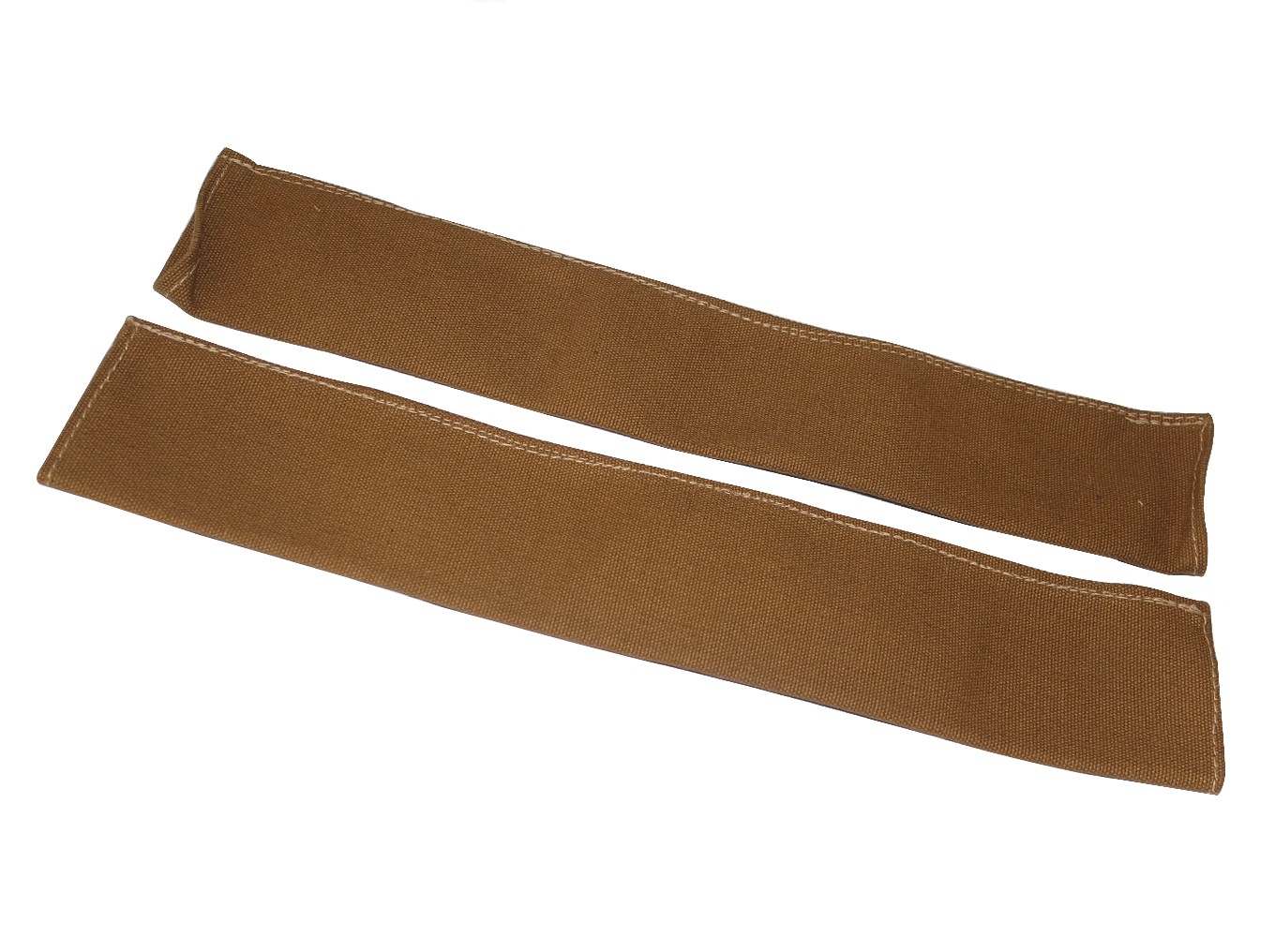 Canvas Tailgate Chain Cover Set Brown For Jeeps Willys CJ2A CJ3A CJ3B CJ5 M38