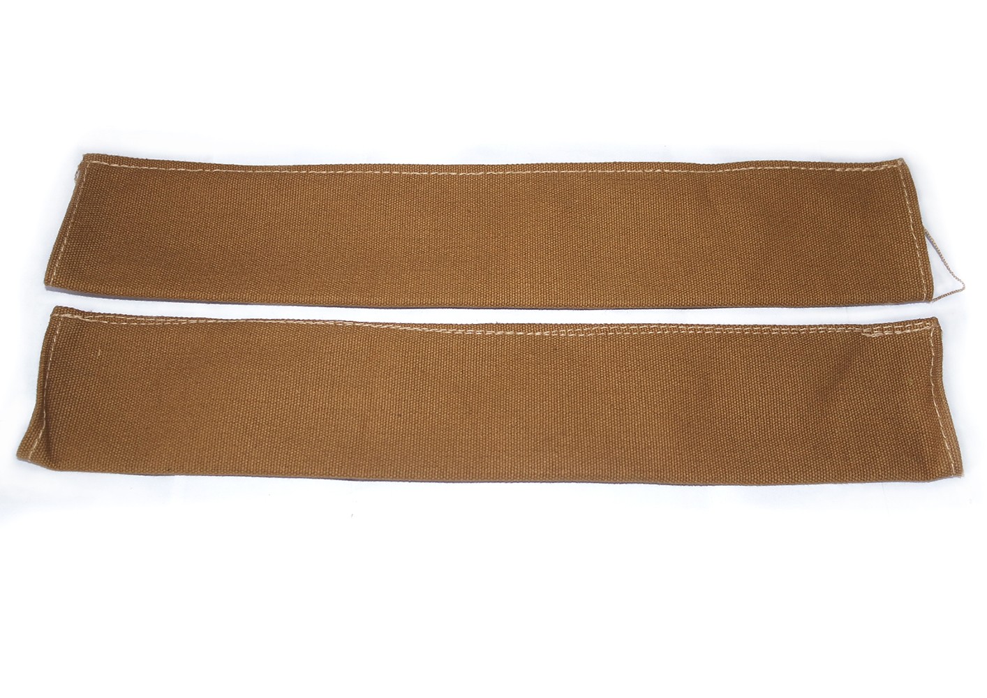 Canvas Tailgate Chain Cover Set Brown For Jeeps Willys CJ2A CJ3A CJ3B CJ5 M38