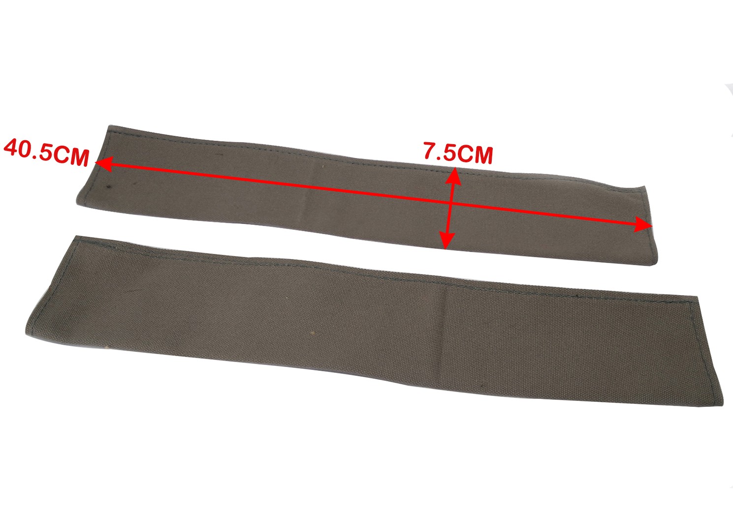 Canvas Tailgate Chain Cover Set Grey For Jeeps Willys CJ2A CJ3A CJ3B CJ5 M38