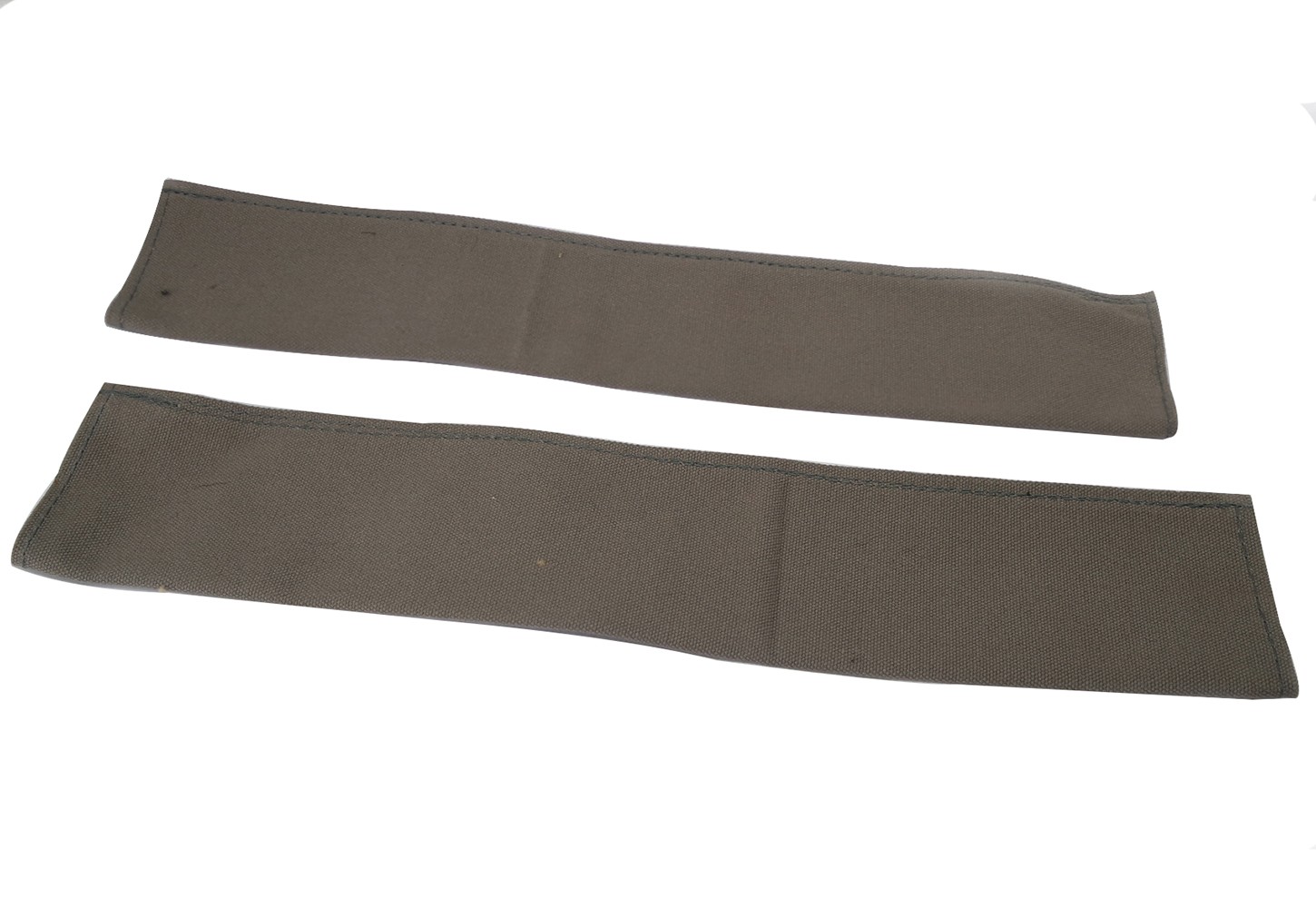 Canvas Tailgate Chain Cover Set Grey For Jeeps Willys CJ2A CJ3A CJ3B CJ5 M38