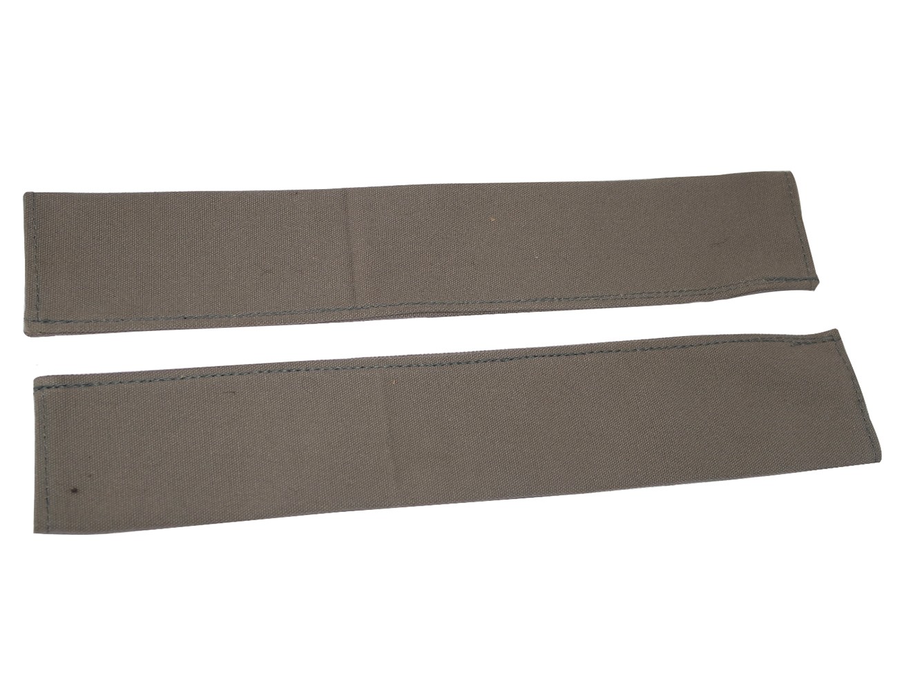 Canvas Tailgate Chain Cover Set Grey For Jeeps Willys CJ2A CJ3A CJ3B CJ5 M38