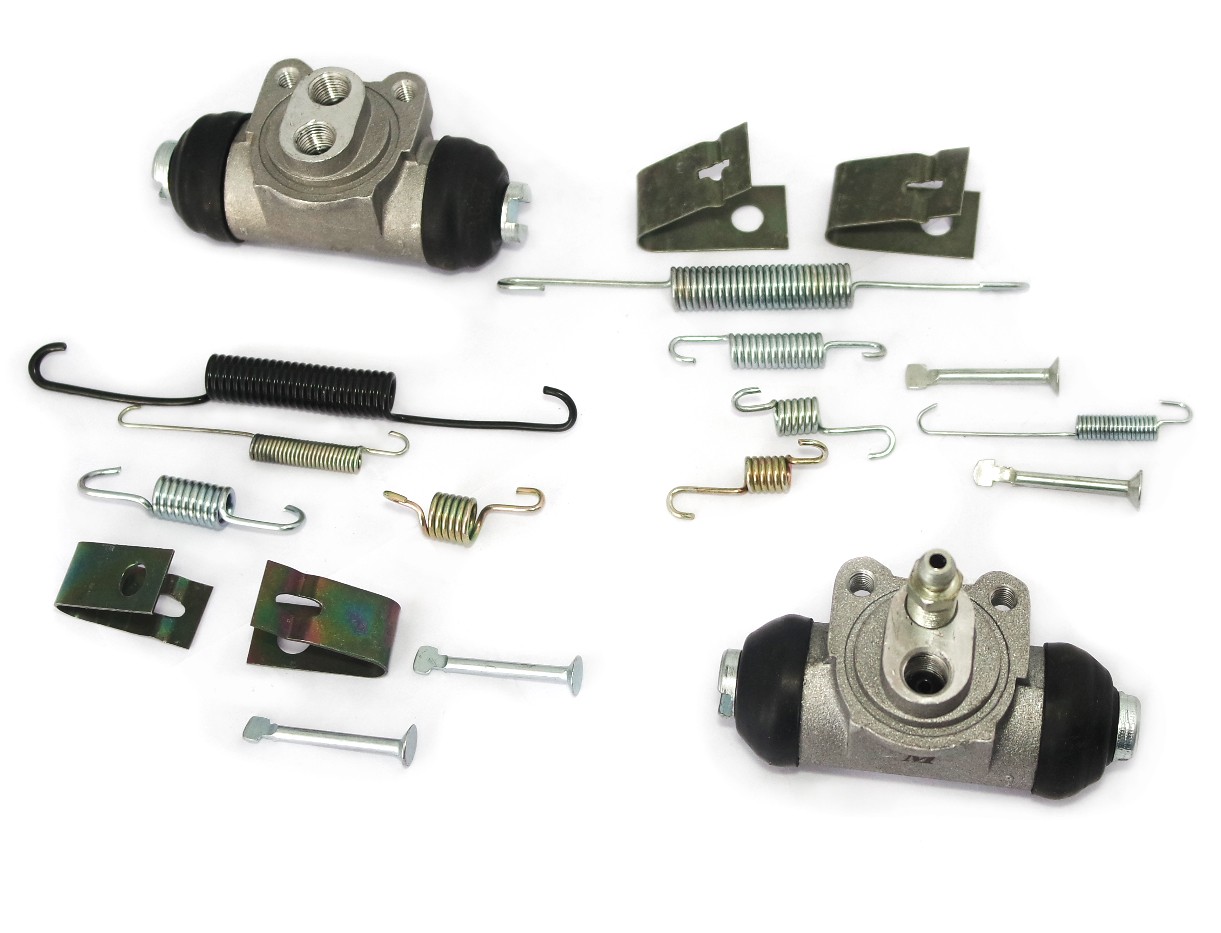 Rear Drum Brake Shoe Spring Kit & Wheel Cylinders For Suzuki Samurai SJ410 SJ413