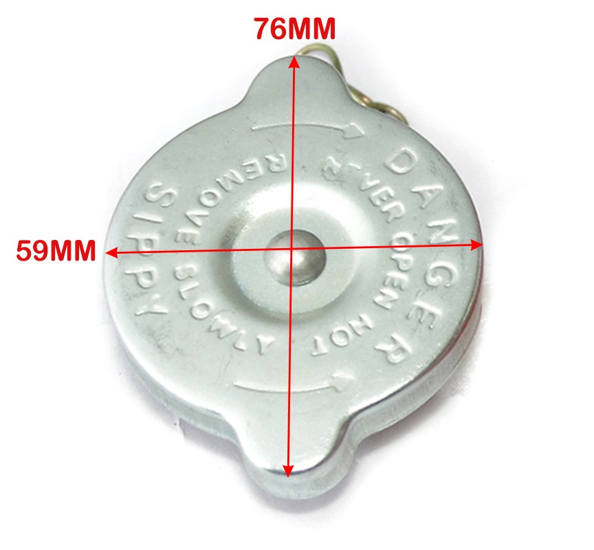 Performance Cooling Universal Brass Weld-On Radiator Filler Neck Kit