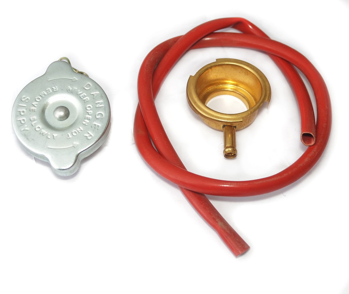 Performance Cooling Universal Brass Weld-On Radiator Filler Neck Kit