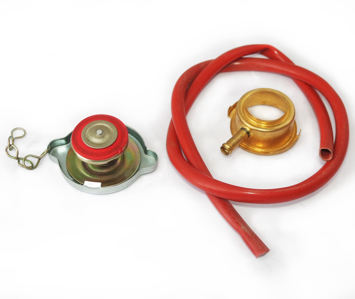 Performance Cooling Universal Brass Weld-On Radiator Filler Neck Kit