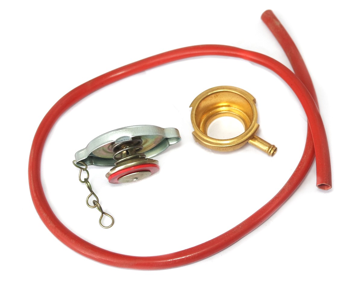 Performance Cooling Universal Brass Weld-On Radiator Filler Neck Kit