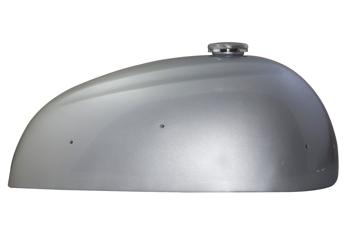 Petrol Fuel Gas Tank Silver Painted Fits For Norton Dominator 88 Atlas 500cc