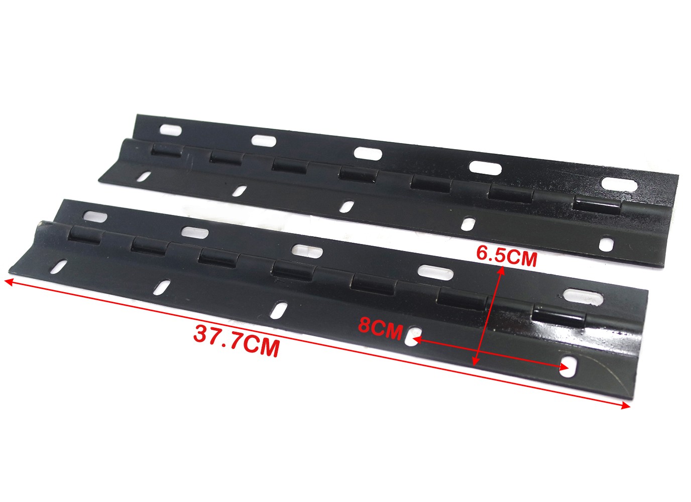 Hood Bonnet To Cowl Hinge Set 15" Fits For Willys Ford MB GPW CJ M38 Jeeps