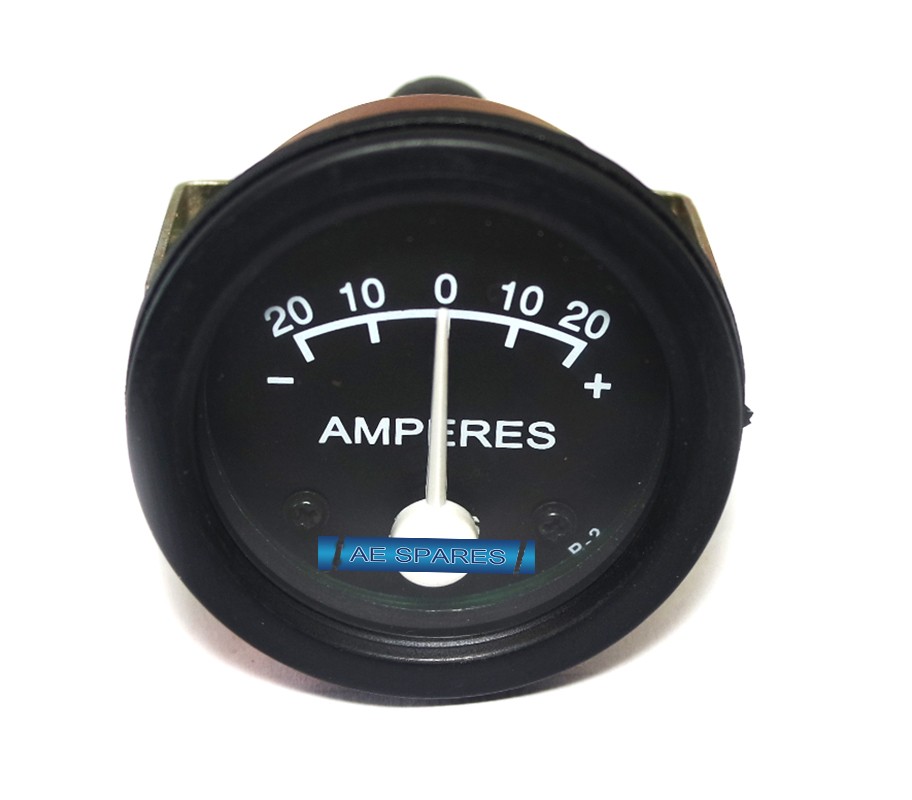 20 Ampere Meter Black Face For John Deere 50 60 70 520 530 620 630 720 730