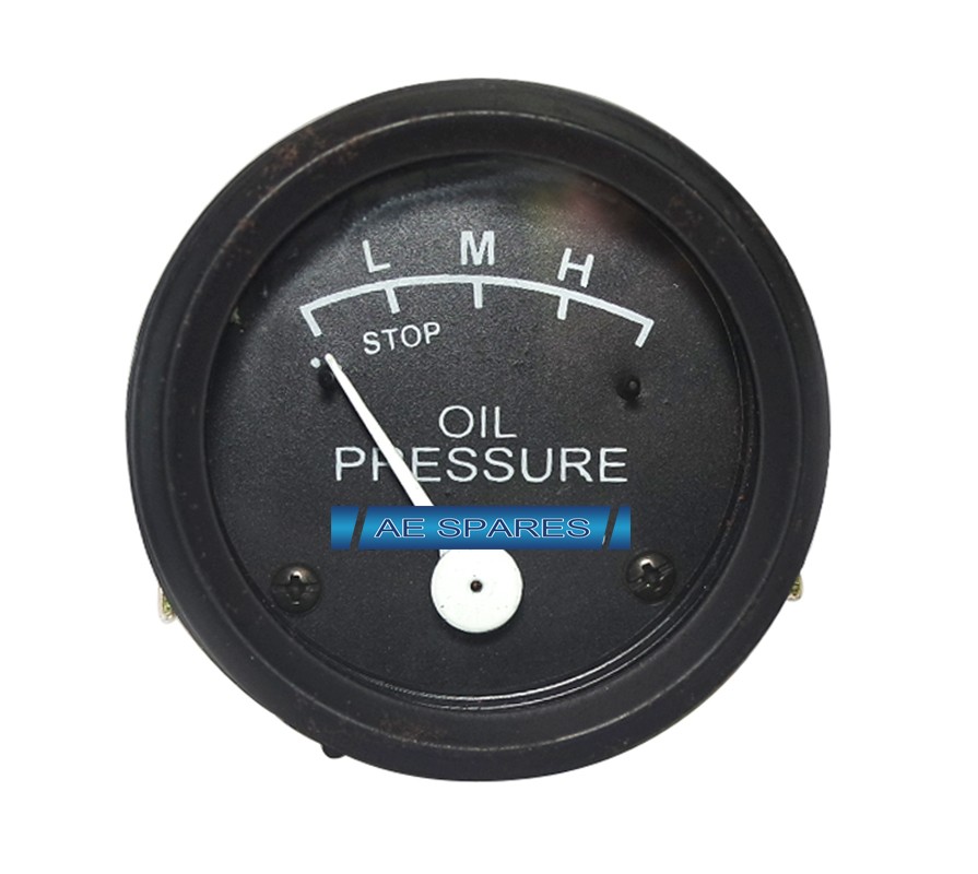 Oil Pressure Gauge Meter Black For John Deere 50 60 70 520 530 620 630 720 730