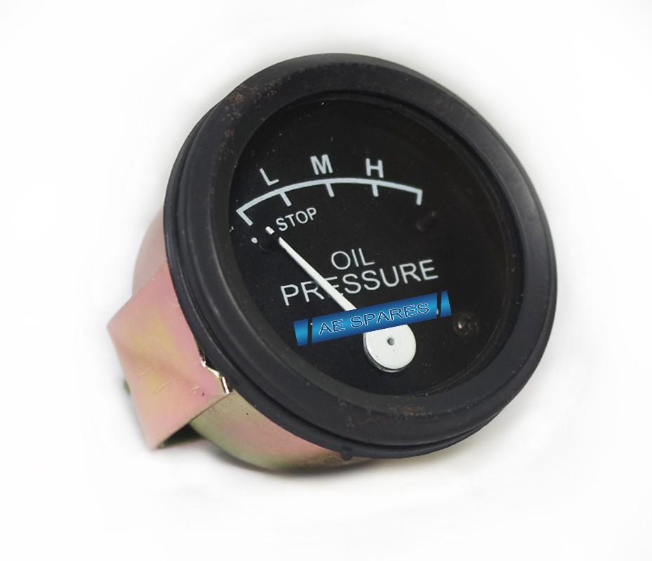 Oil Pressure Gauge Meter Black For John Deere 50 60 70 520 530 620 630 720 730