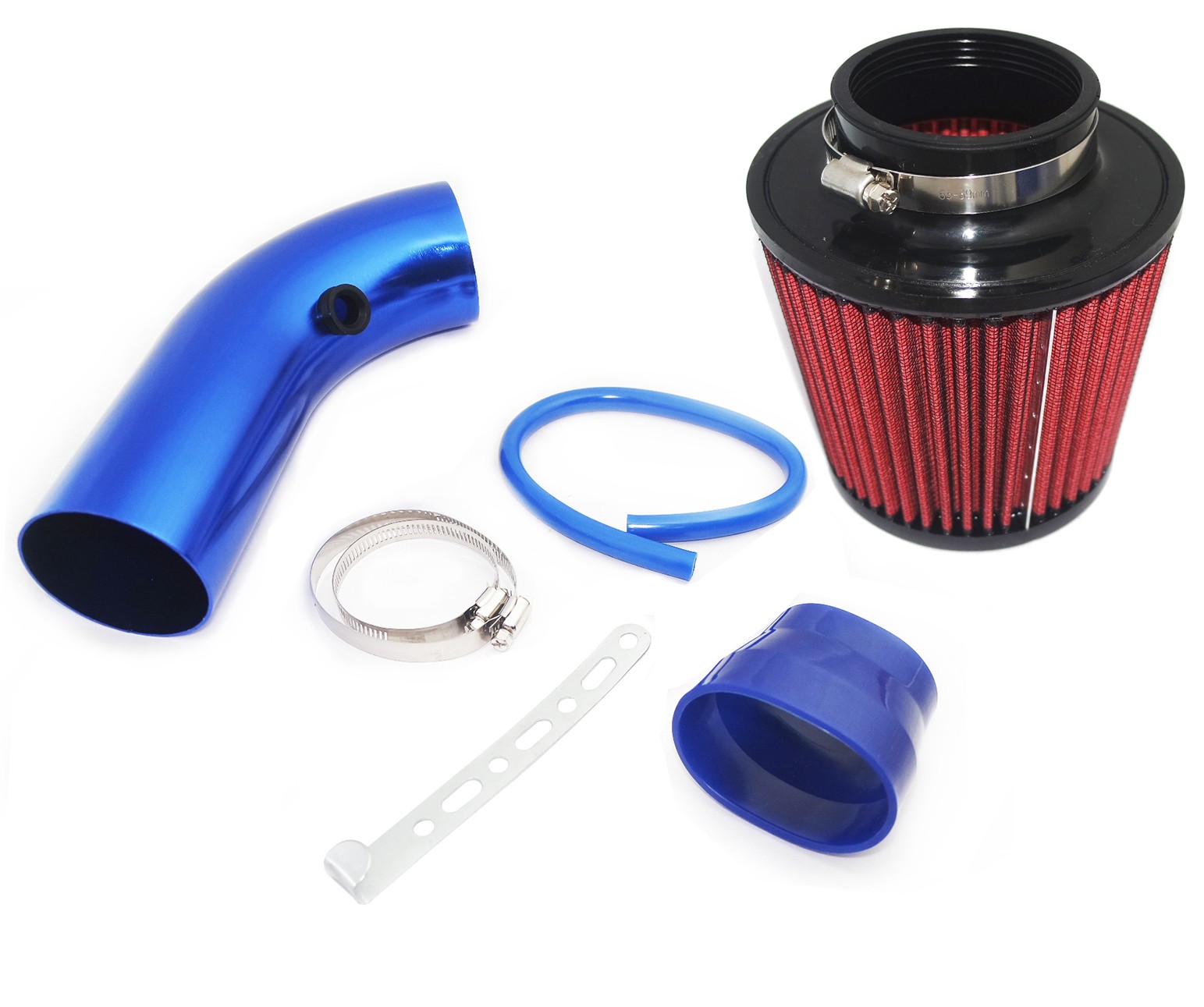 Performance Filter Kit with Adaptor & Fitting Blue for Suzuki Samurai SJ413
