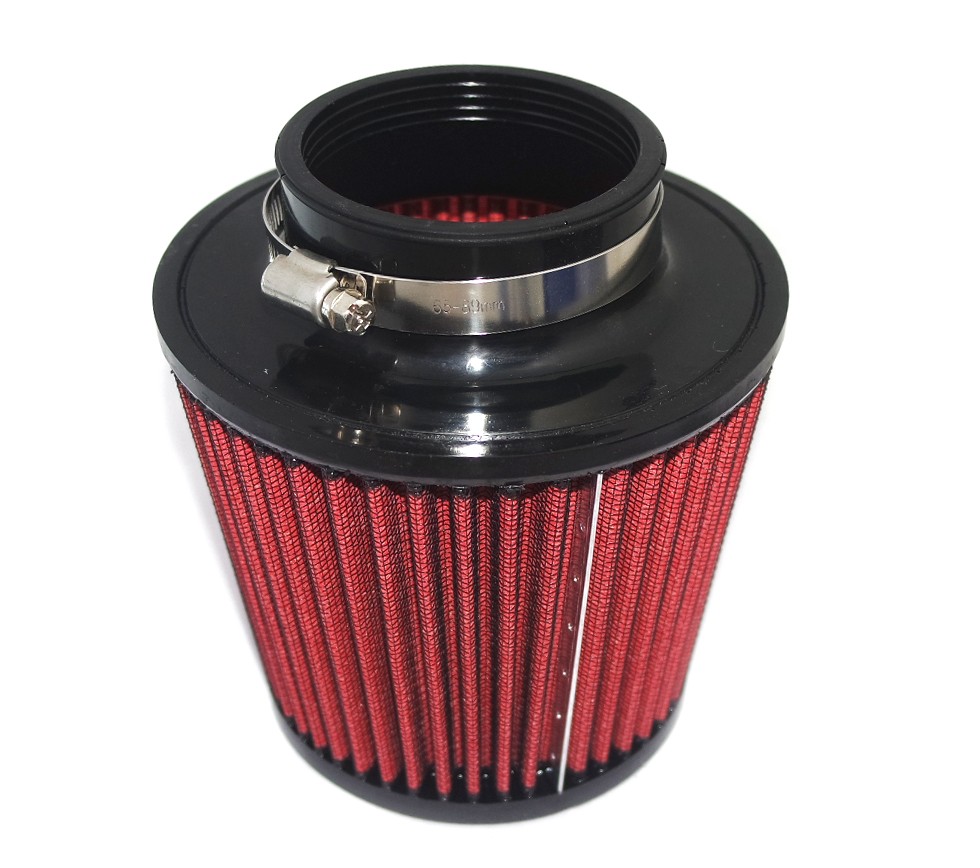 3" High Flow Inlet Dry Air Filter Cold Air Intake Cone Replacement