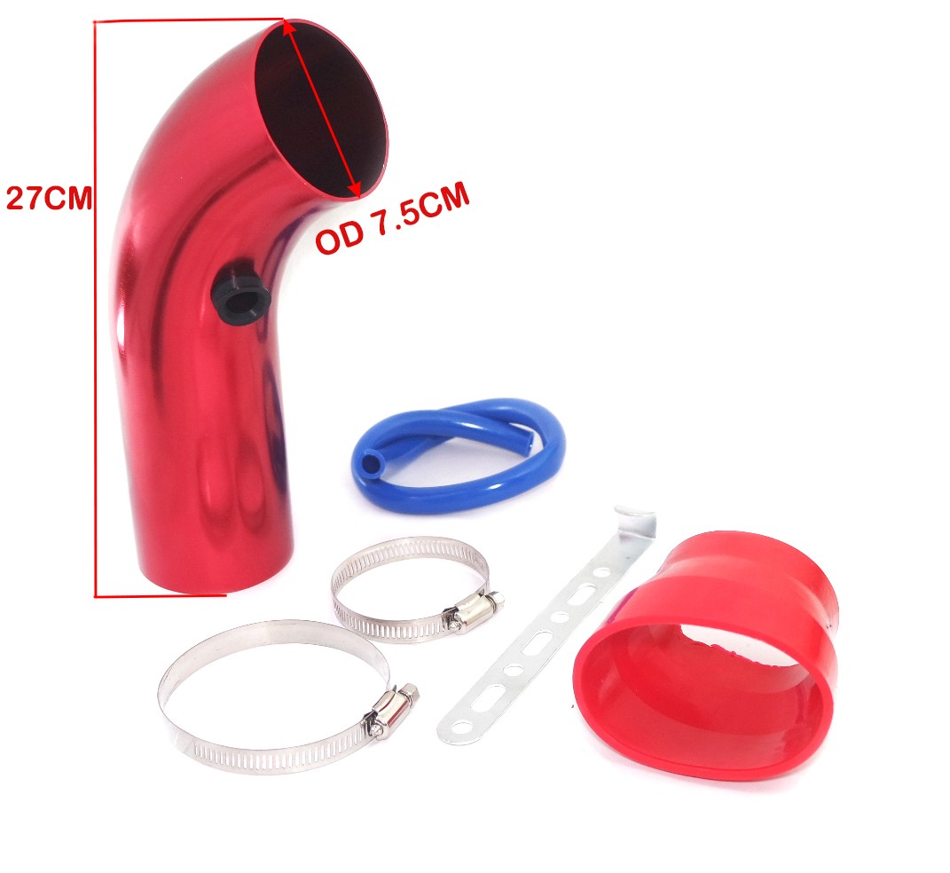 Performance Filter Kit with Adaptor & Fitting Red for Suzuki Samurai SJ413 1.3Lt