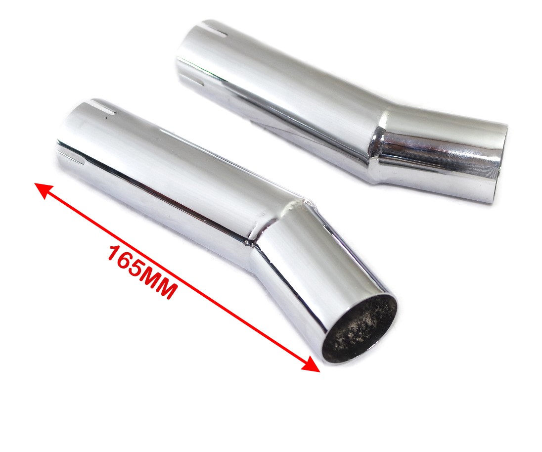 EXHAUST PIPE MUFFLER ADAPTER SET FOR TRIUMPH T100 BONNEVILLE 2001-09 80-03255