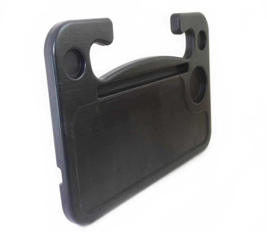 Car Steering Wheel Tray Desk Two Sided For Laptop Food Drink Work Table Holder
