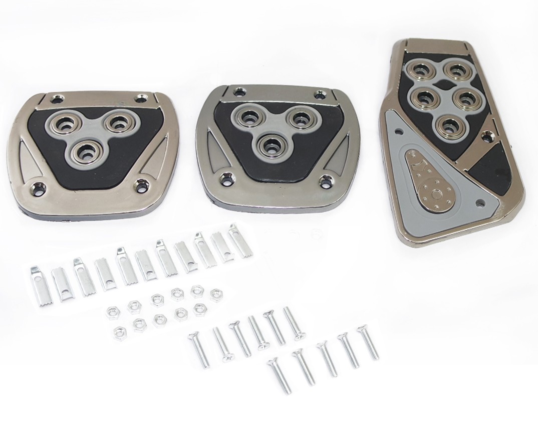 Sports Racing Non Slip Accelerator Car Brake Pedal Pads Covers Universal Manual