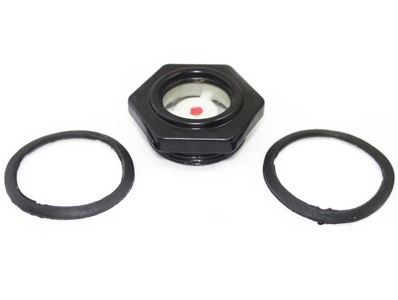 Hydraulic Tank Sight Gauge 47MM With Seal For JCB 3C 3CX 3D 214 215 123/08053