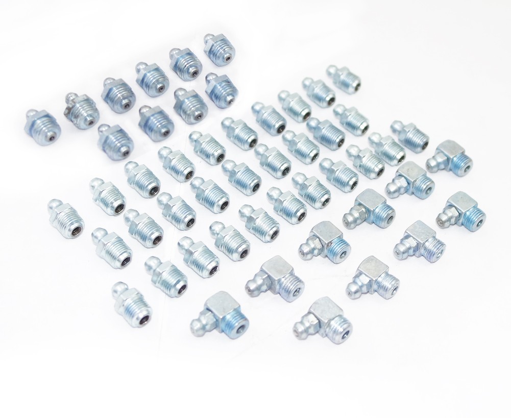 FOR JCB GREASE NIPPLES ASSORTED PACK 50 PCS 1450/0001 1450/0002 1450/1001