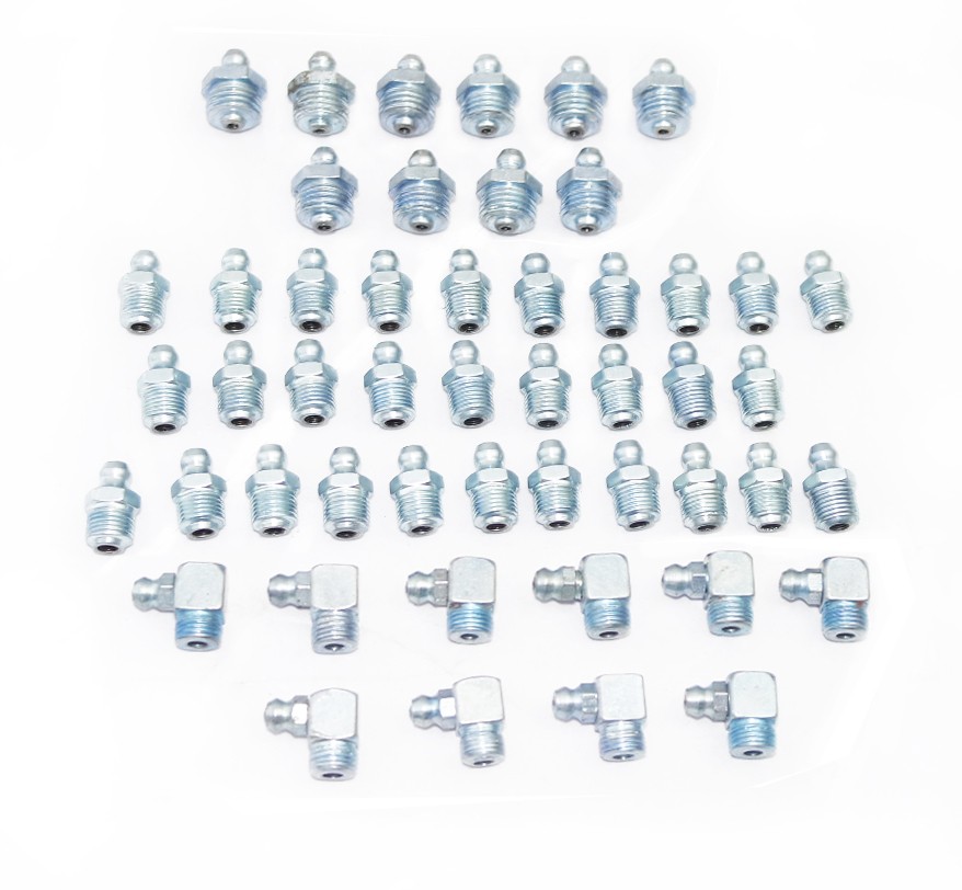 FOR JCB GREASE NIPPLES ASSORTED PACK 50 PCS 1450/0001 1450/0002 1450/1001