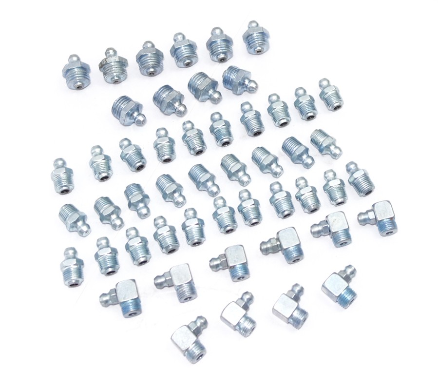 FOR JCB GREASE NIPPLES ASSORTED PACK 50 PCS 1450/0001 1450/0002 1450/1001