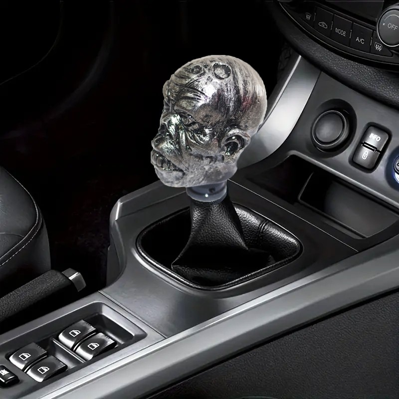 Manual Skull Head Gear Car Stick Shift Knob Shifter For Cars Universal