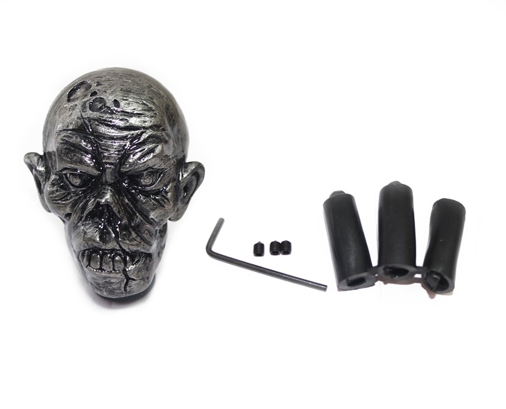 Manual Skull Head Gear Car Stick Shift Knob Shifter For Cars Universal