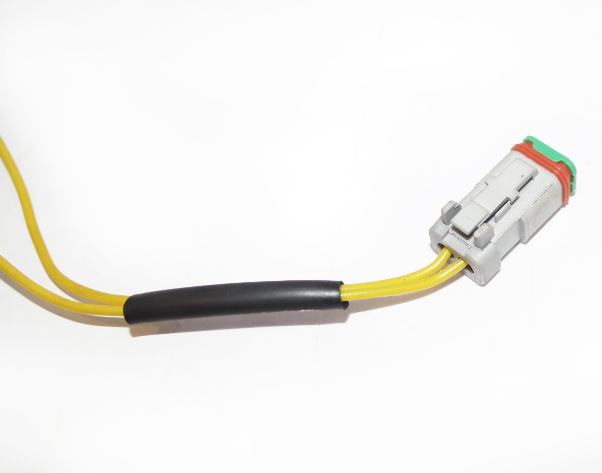 FOR JCB PIGTAIL CONNECTOR ROUND PIN FOR SOLENOID VALVE 25/104700 25/103000