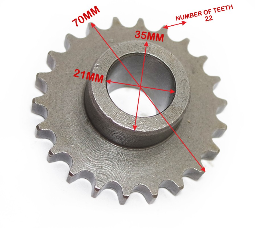 Main Primary Crank Engine Drive Gear Sprocket 22 Teeth Cogs For Jawa CZ Perak