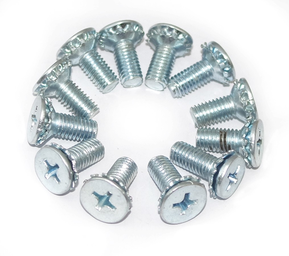 12x Side Door & Rear Tailgate Lock & Latch Screw For Suzuki Samurai SJ410 SJ413